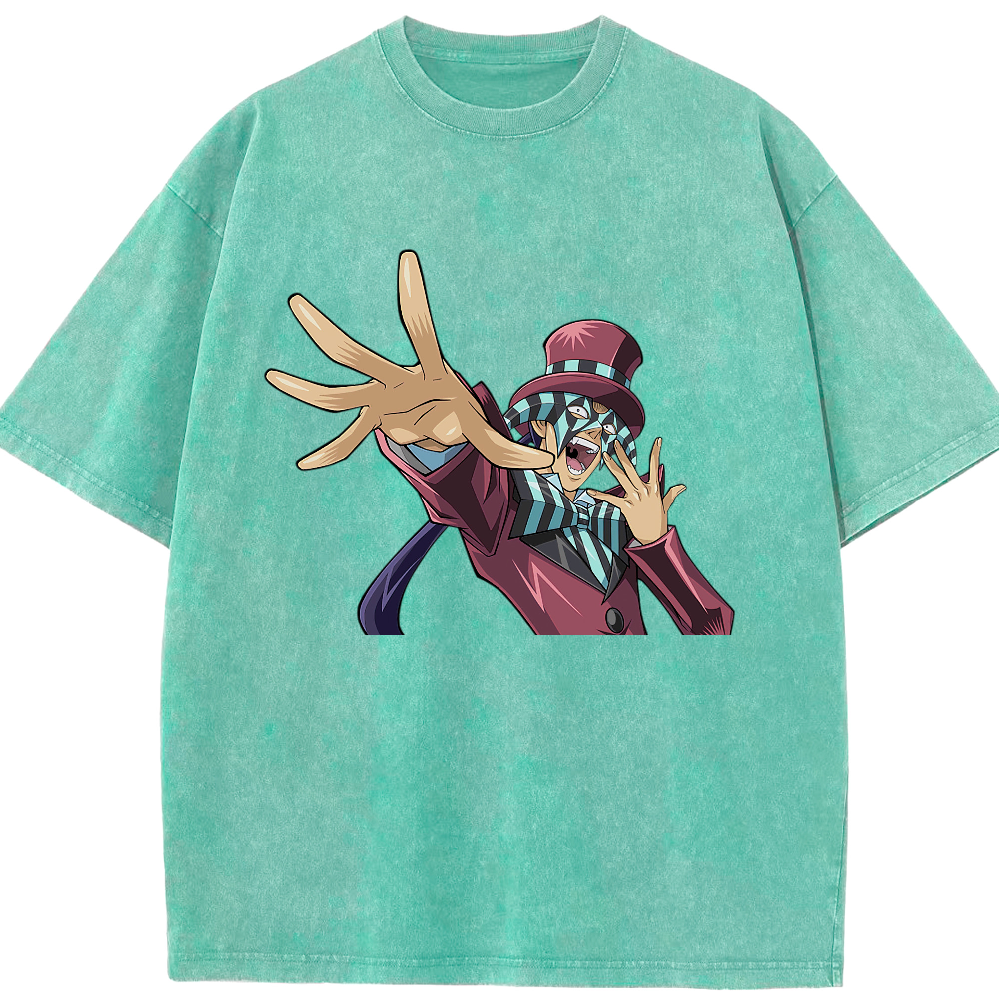 （画像用） 遊☆戯☆王 Yu-Gi-Oh! 綿100% ヴィンテージ風 半袖Tシャツ（フロントプリント）